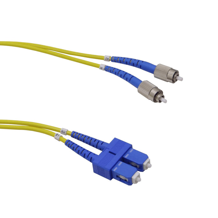 Cable de conexión SC-FC monomodo de 25 metros, Clickbox