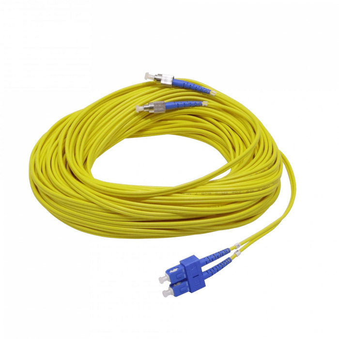 Cable de conexión SC-FC monomodo de 25 metros, Clickbox