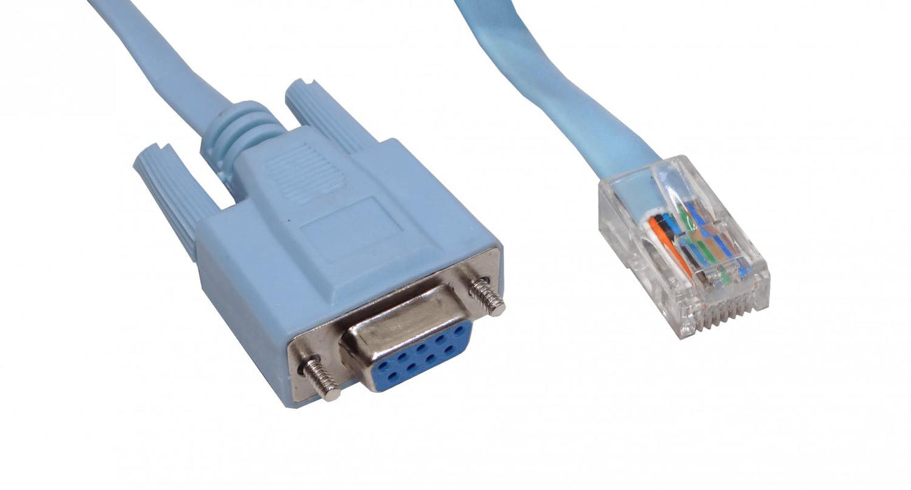 Cable de consola RS232 a RJ45 de 1,8m Clickbox