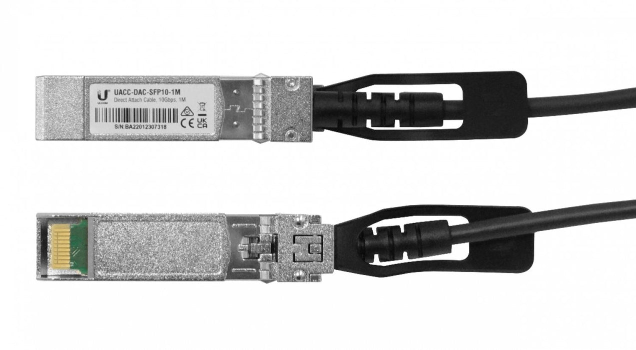 Cable directo de cobre pasivo UBIQUITI 1mt Clickbox