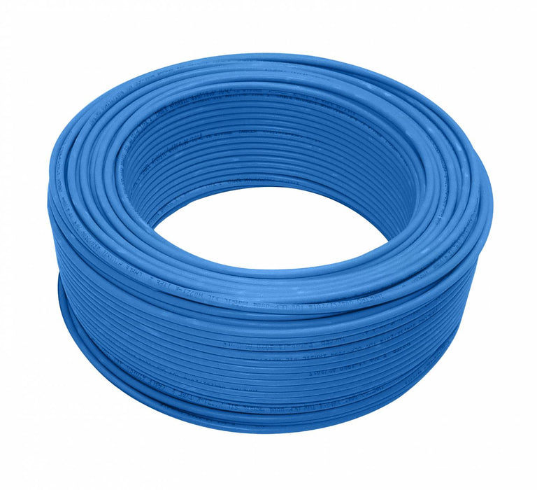 Cable eléctrico azul 4mm LSZH 100mt 750V Clickbox