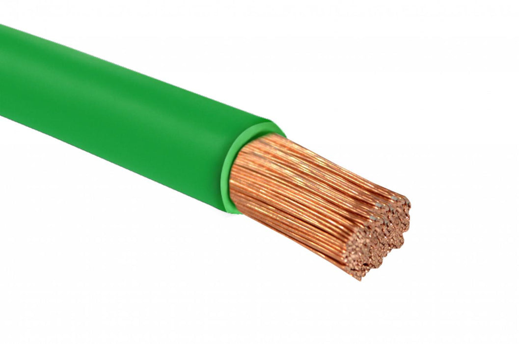 Cable eléctrico verde 1x70mm2 LSZH para uso Clickbox
