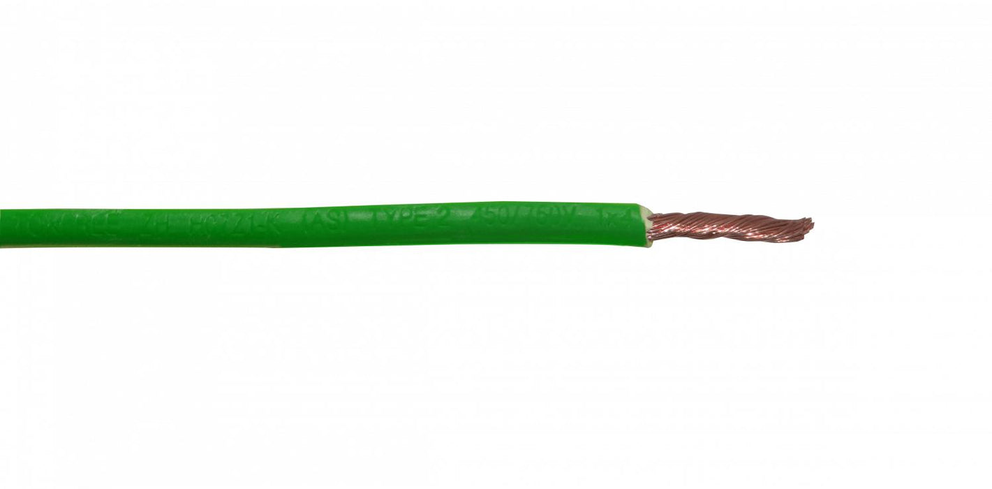 Cable eléctrico verde/amari 4mm LSZH Clickbox