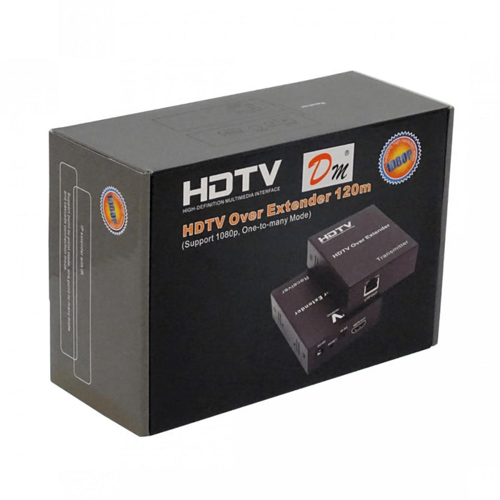 Cable de extensión activa HDMI+IR 120mts 1080p Clickbox