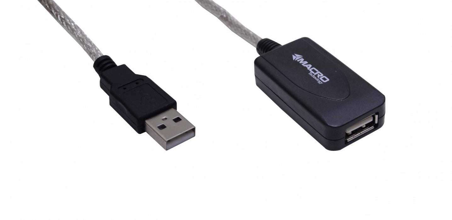Cable de extensión USB2.0 activo de 10 Clickbox