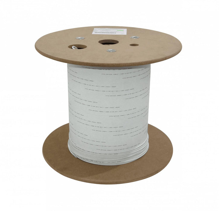 Cable de Fibra Óptica Blanca 500m G652D FTTH LSZH Clickbox