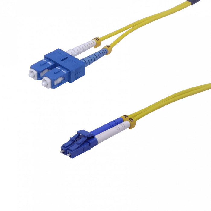 Cable de fibra óptica LC-SC monomodo 10mt Clickbox