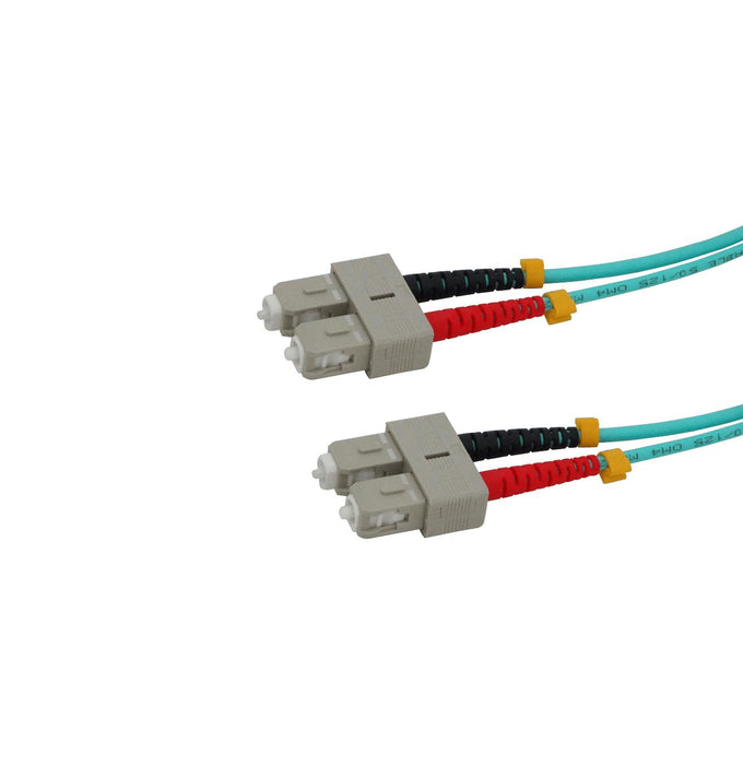 Cable de fibra óptica LSZH SC-SC OM4 multimodo Clickbox