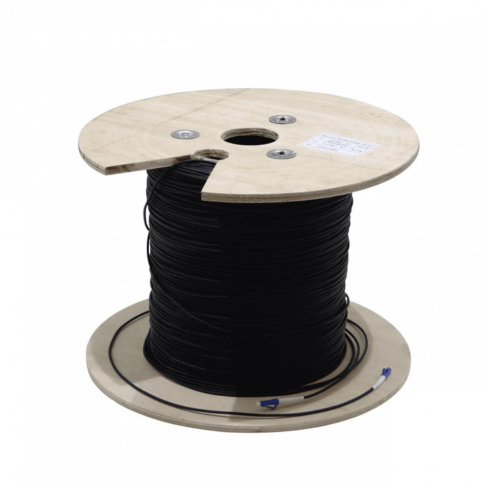 Cable de Fibra Óptica Monomodo 500mt LC-LC Clickbox