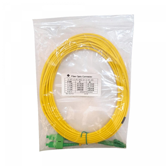 Cable de fibra óptica monomodo 6mt Clickbox