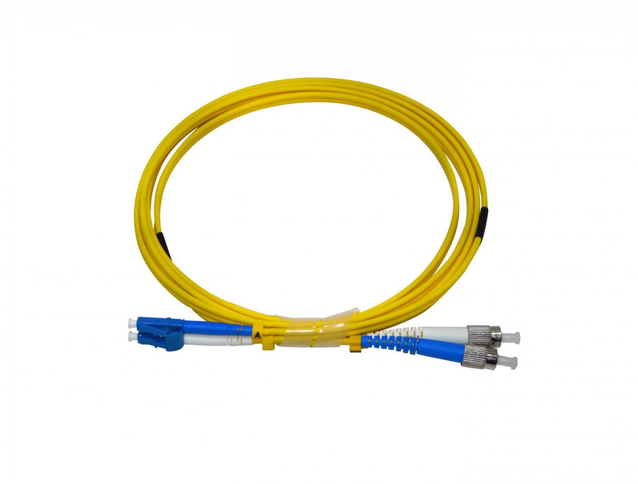 Cable de Fibra Óptica Monomodo LC-FC 2mt Clickbox