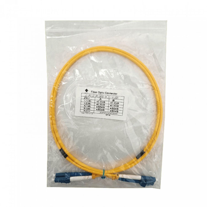 Cable de Fibra Óptica Monomodo LC-LC 1mt SM Clickbox