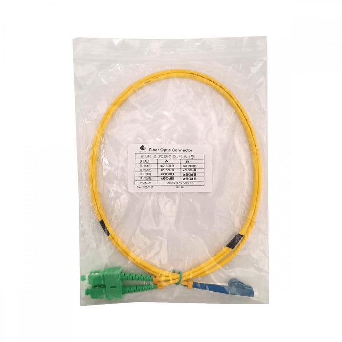 Cable de Fibra Óptica Monomodo LSZH 1mt Clickbox