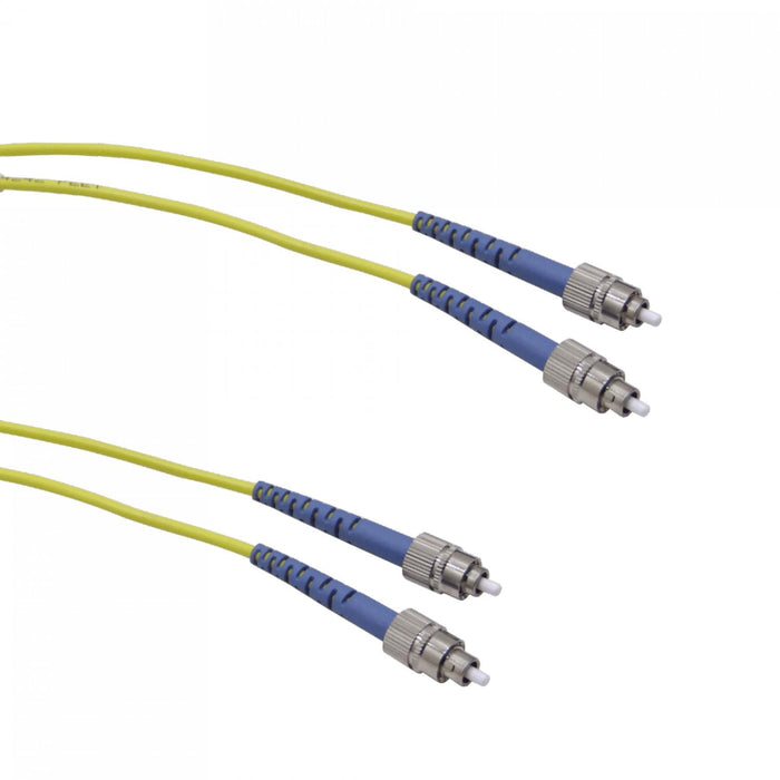 Cable de fibra óptica monomodo LSZH 20m FC-FC Clickbox