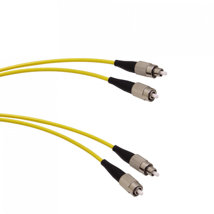 Cable de fibra óptica monomodo LSZH 20m FC-FC Clickbox