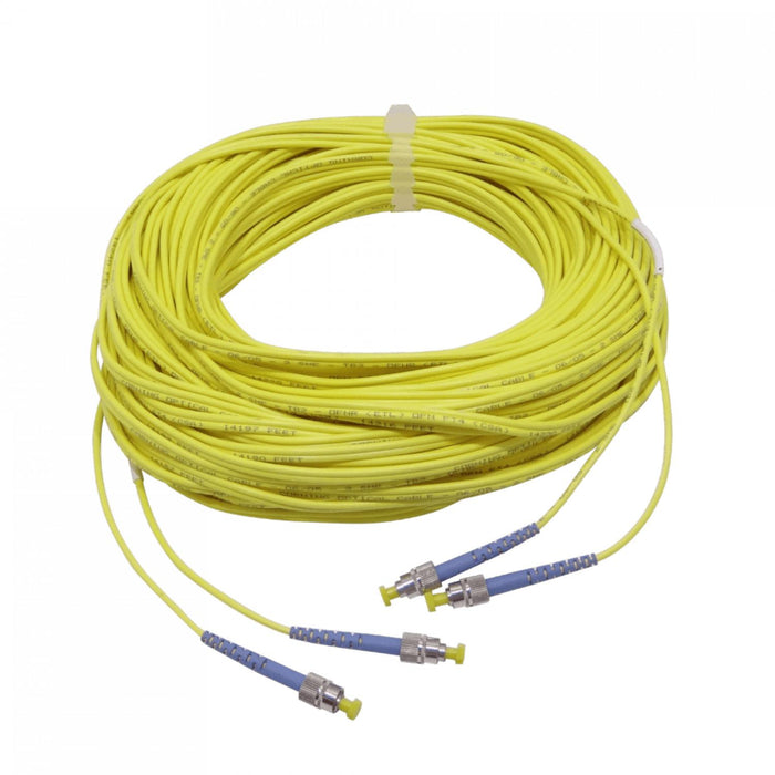 Cable de fibra óptica monomodo LSZH 20m FC-FC Clickbox