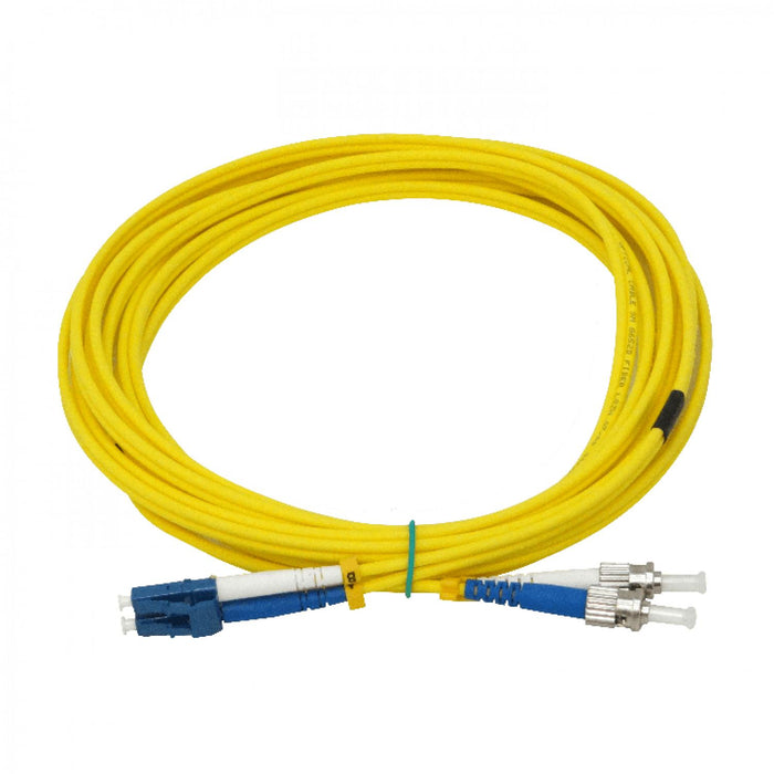 Cable de fibra óptica monomodo LSZH 5mt LC-ST Clickbox