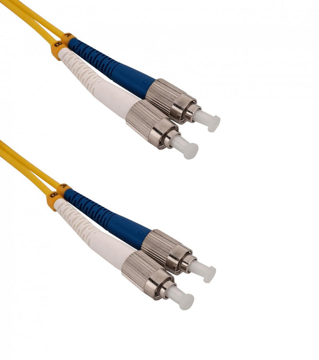 Cable de Fibra Óptica Monomodo LSZH FC-FC 5mt Clickbox