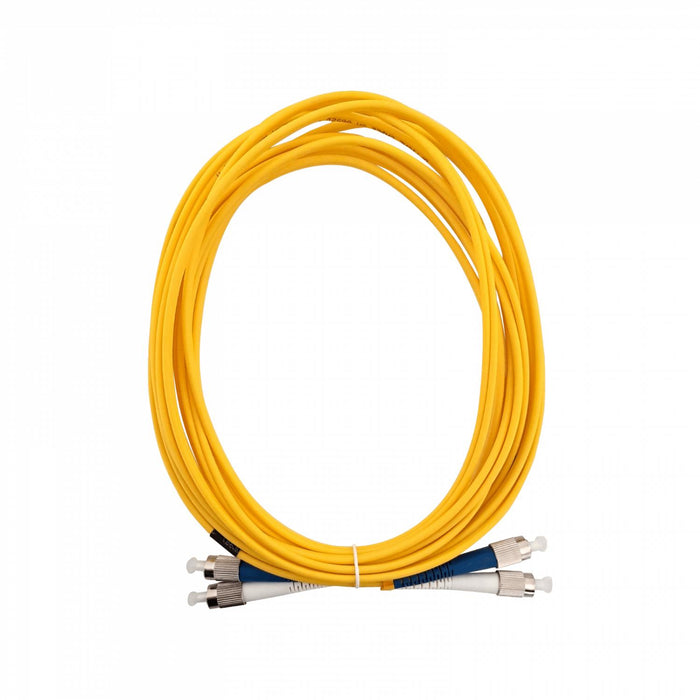 Cable de Fibra Óptica Monomodo LSZH FC-FC 5mt Clickbox
