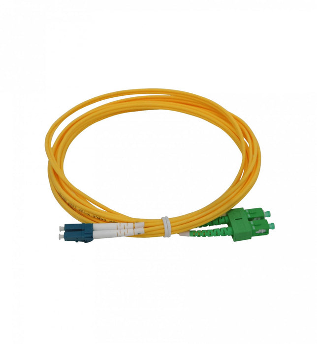 Cable de fibra óptica monomodo LSZH SC/APC-LC/UPC Clickbox
