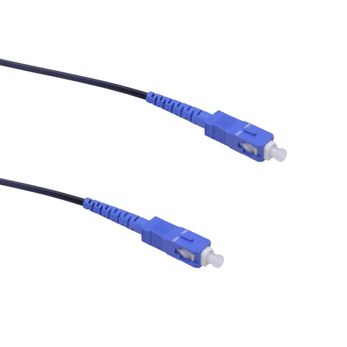 Cable de Fibra Óptica Monomodo Negro 50mt SC/UPC Clickbox