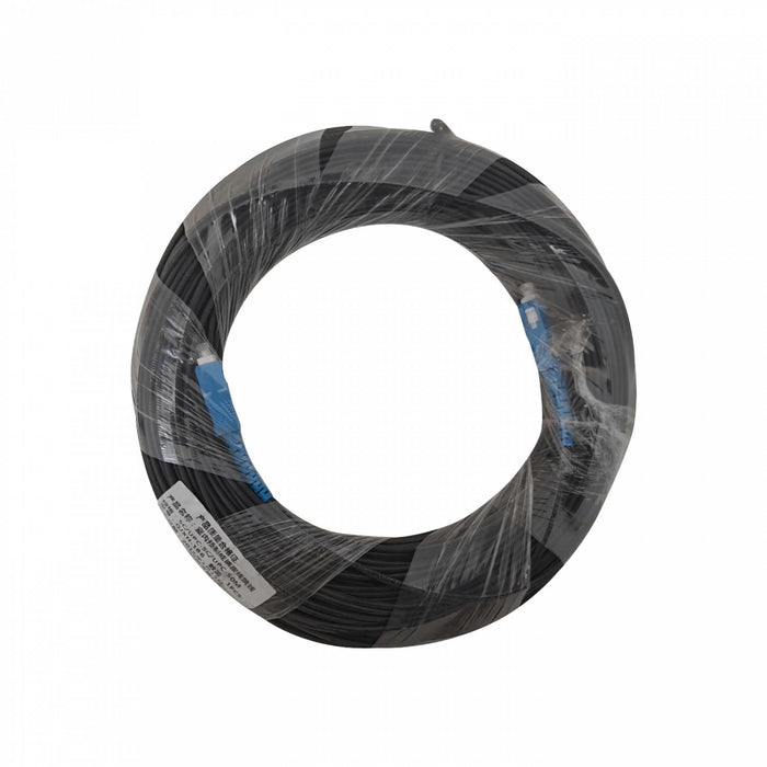 Cable de Fibra Óptica Monomodo Negro 50mt SC/UPC Clickbox