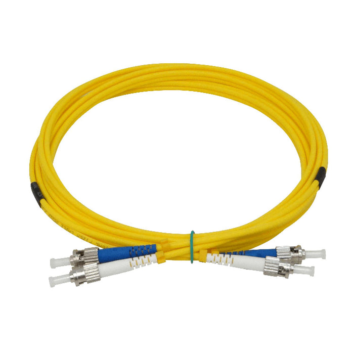 Cable de fibra óptica monomodo ST-ST de 3mt Clickbox