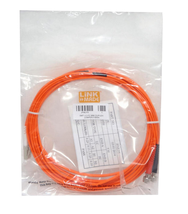 Cable de Fibra Óptica Multimodo OM1 LC-FC Clickbox