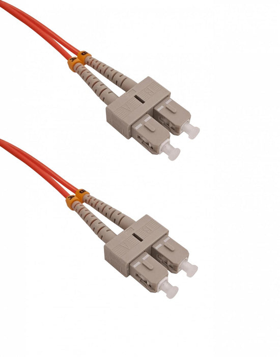 Cable de Fibra Óptica Multimodo SC-SC 5mt OM1 Clickbox