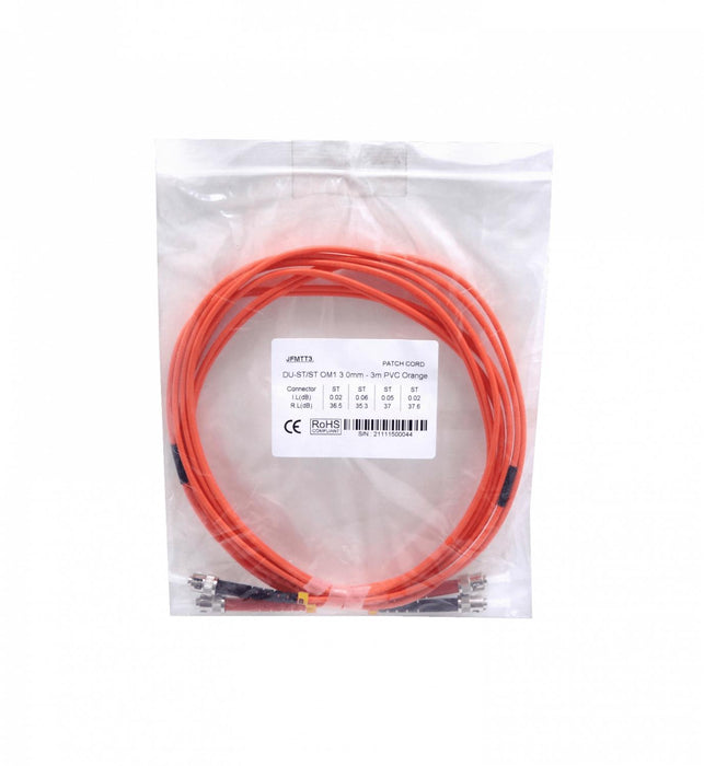 Cable de fibra óptica OM1 multimodo 62.5/125um Clickbox