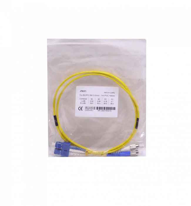 Cable de fibra óptica SC-FC monomodo SM duplex Clickbox