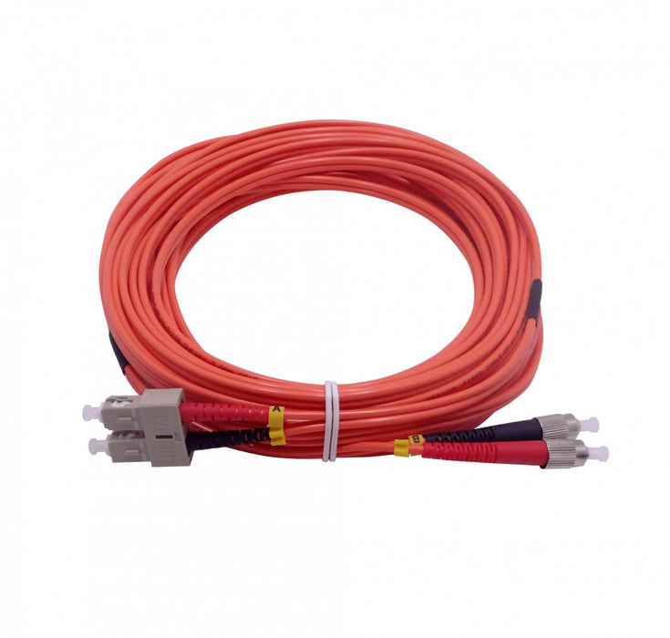 Cable de fibra óptica SC-FC OM1 62.5/125um 10 Clickbox