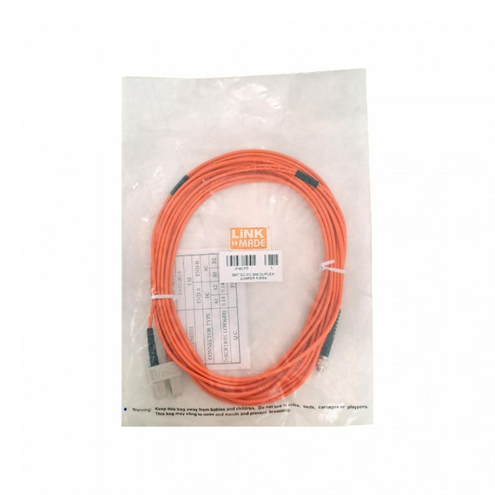 Cable de fibra óptica SC-FC OM1 MM Duplex Clickbox