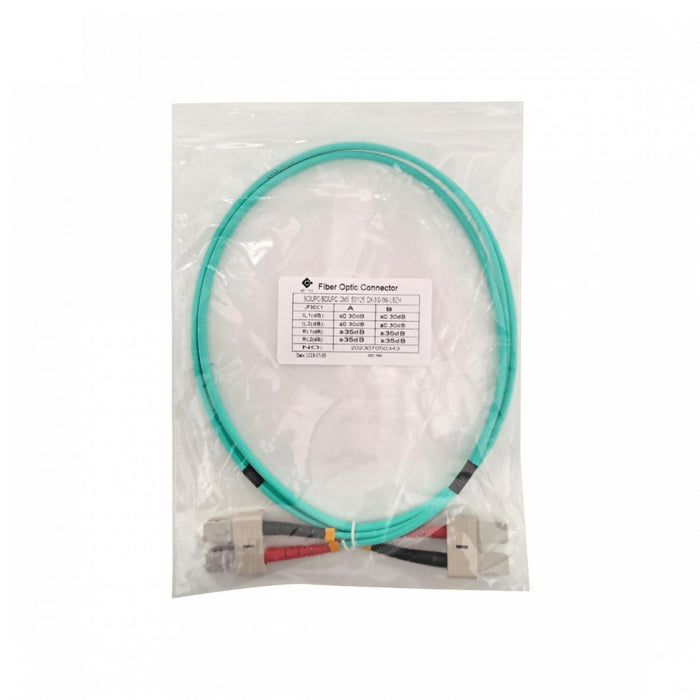 Cable de fibra óptica SC-SC OM3 1mt Clickbox