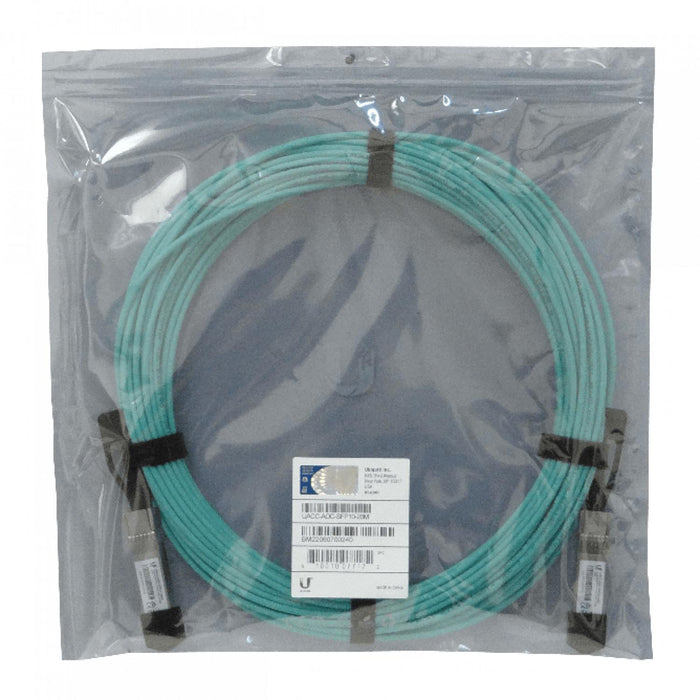 Cable de Fibra Óptica UBIQUITI 20mt SFP+ Clickbox