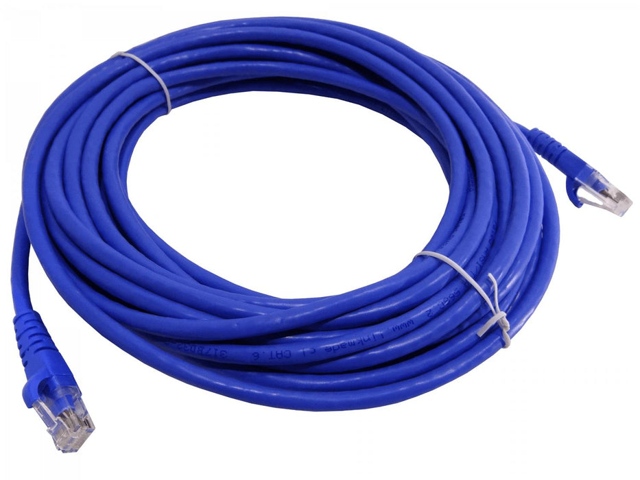 Cable de parche Cat6 U/UTP azul de 10 metros Clickbox