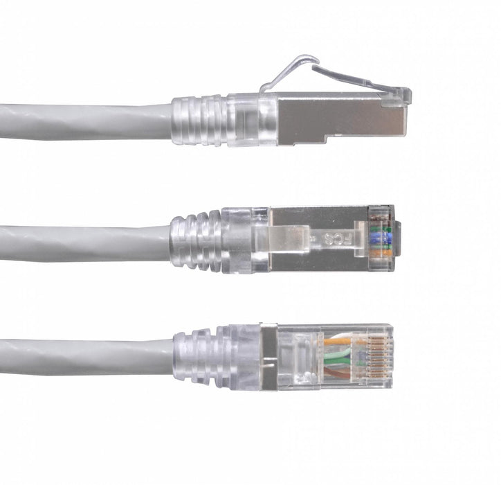 Cable de parche Cat6A FURUKAWA 5mt Gris F/UTP Clickbox