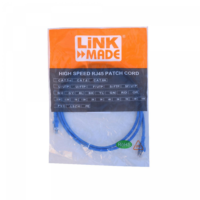 Cable de parche Cat6a U/FTP inyectado de 1,5mt Clickbox