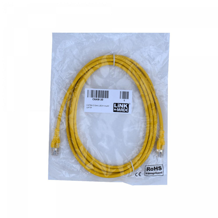 Cable de parche Cat6A U/FTP inyectado de 3 metros Clickbox