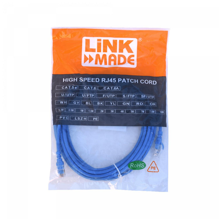 Cable de parche Cat6A U/FTP inyectado de 5,0 Clickbox