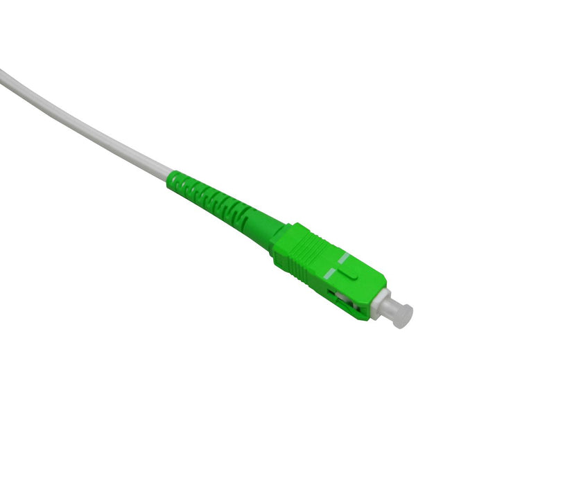 Cable de Pigtail Monomodo SM SX Blanco Drop 50mt Clickbox
