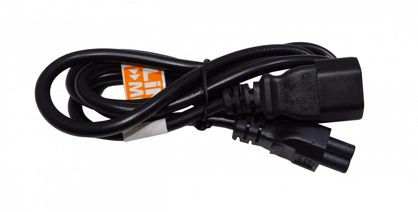 Cable de Poder 1,5mt Negro Trebol-C5-Hembra Clickbox