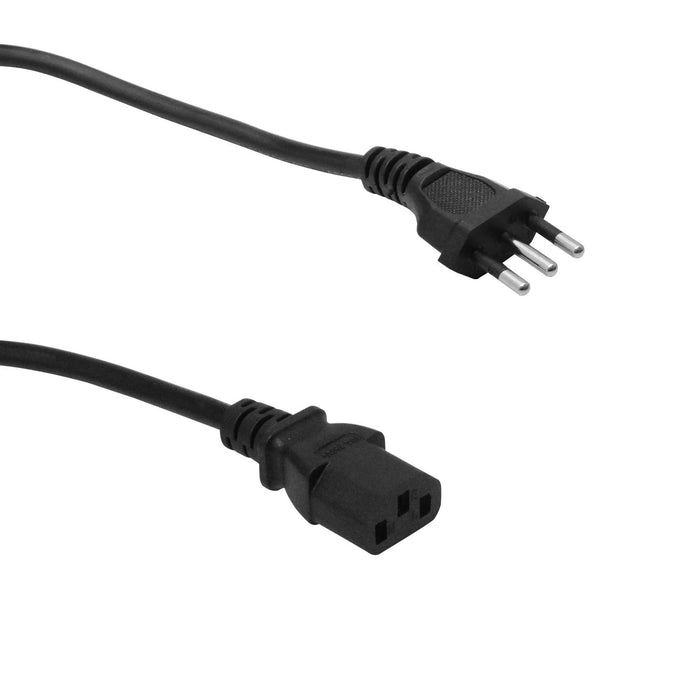 Cable de Poder 1,8mt 3x0,75mm2 Chile-C13 Clickbox