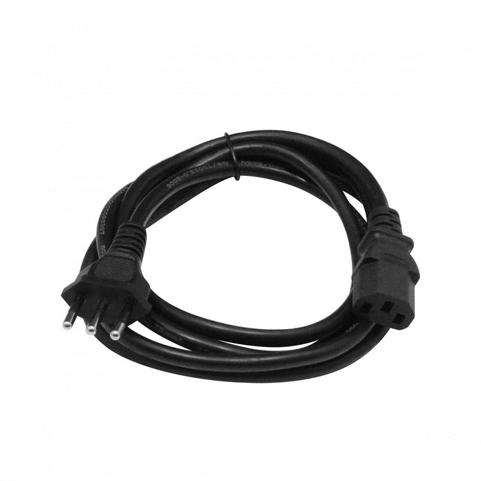 Cable de Poder 1,8mt 3x0,75mm2 Chile-C13 Clickbox