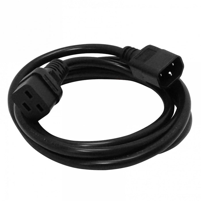Cable de Poder Negro 10A 1,5-1,8mt Clickbox
