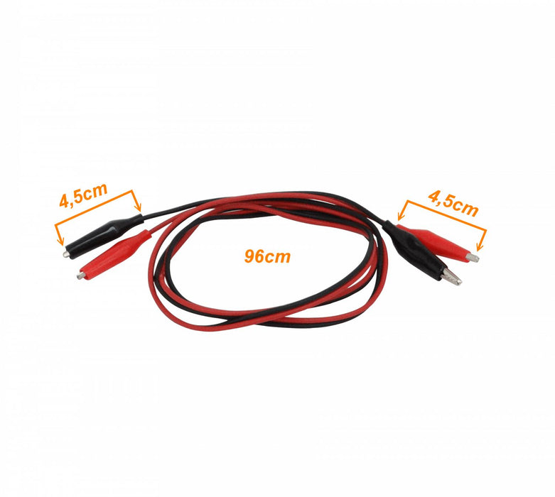 Cable de prueba con pinzas para tester Clickbox