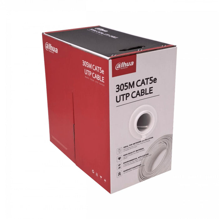 Cable de Red Blanco Cat5e 305m UTP AWG24 Clickbox