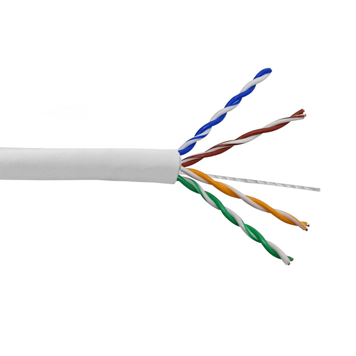 Cable de red Cat5e blanco de 100m para Clickbox