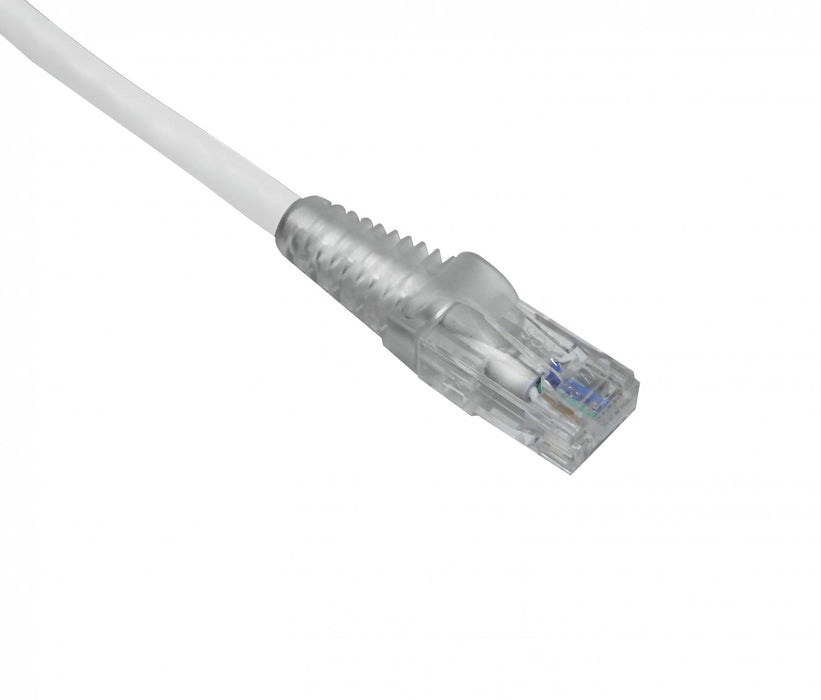 Cable de red Cat5e blanco 2mt U/UTP CM RJ45 Clickbox