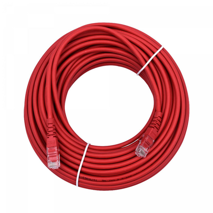 Cable de Red Cat5e Inyectado 20m Rojo Clickbox